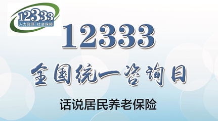 12333全國統一咨詢日 詳解淄博市居民養老保險，社會經濟咨詢服務在身邊